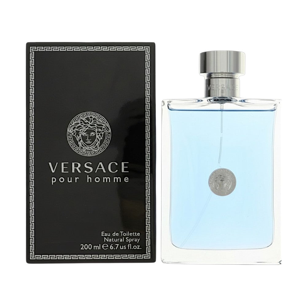 Versace Pour Homme by Versace for Men - 6.7 oz EDT Spray