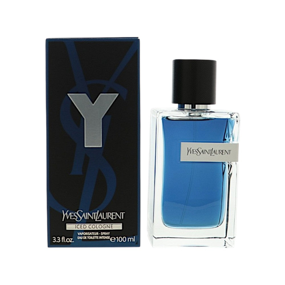 Y Iced Cologne Intense by Yves Saint Laurent for Men - 3.3 oz EDT Spray