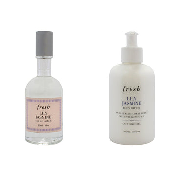 Fresh Lily Jasmine Perfume and Lotion Bundle