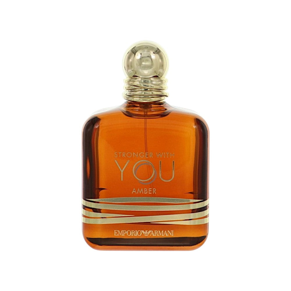 Stronger With You Amber by Emporio Armani for Men - 3.3 oz EDP Spray (Tester)