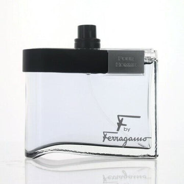 F By Ferragamo Pour Homme Black by Salvatore Ferragamo for Men - 3.3 oz EDT Spray (Tester)