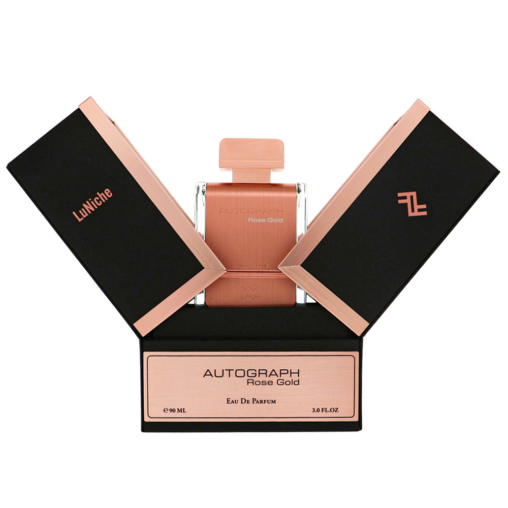 Autograph Rose Gold by Luniche for Unisex - 3.0 oz EDP Spray