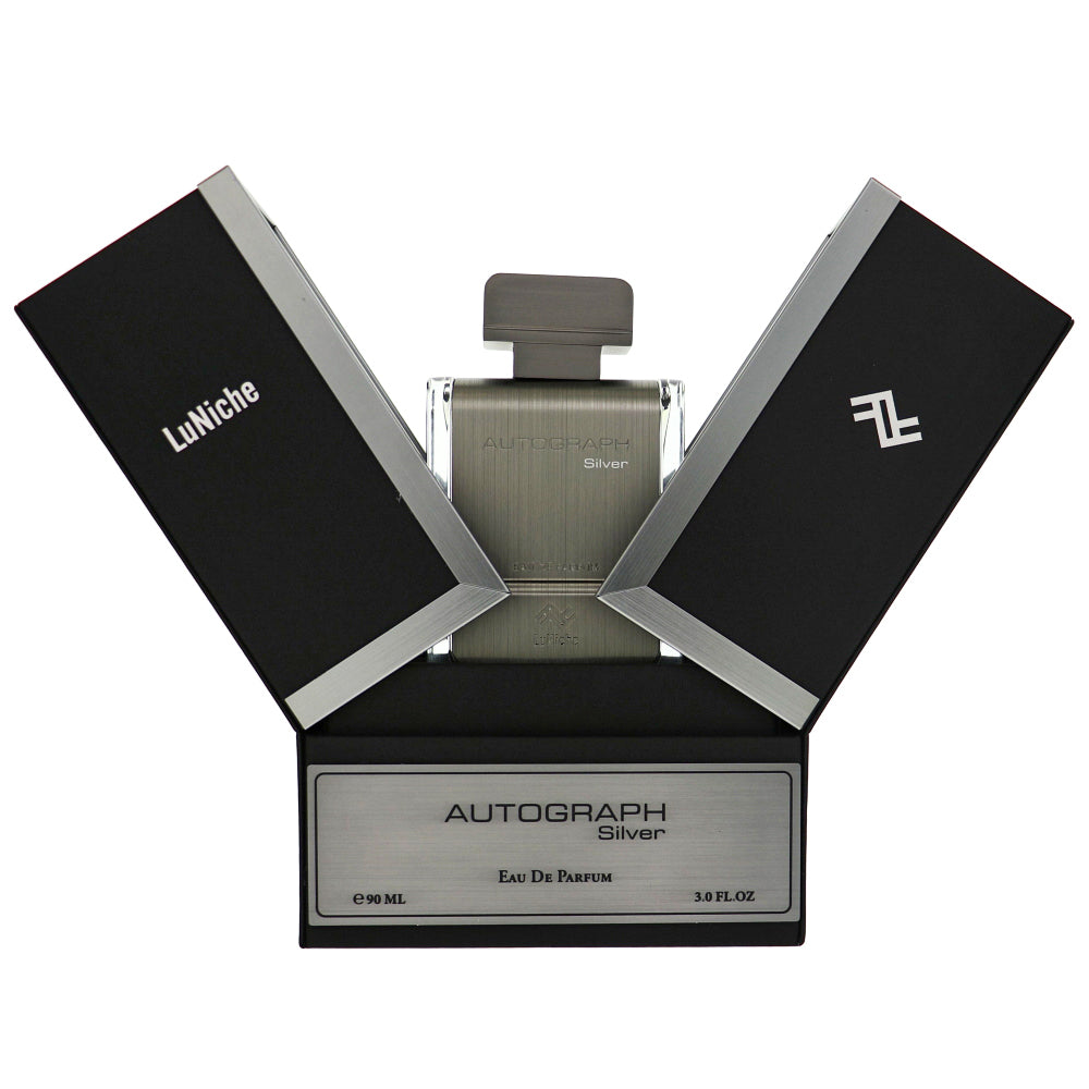 Autograph Silver by Luniche for Unisex - 3.0 oz EDP Spray