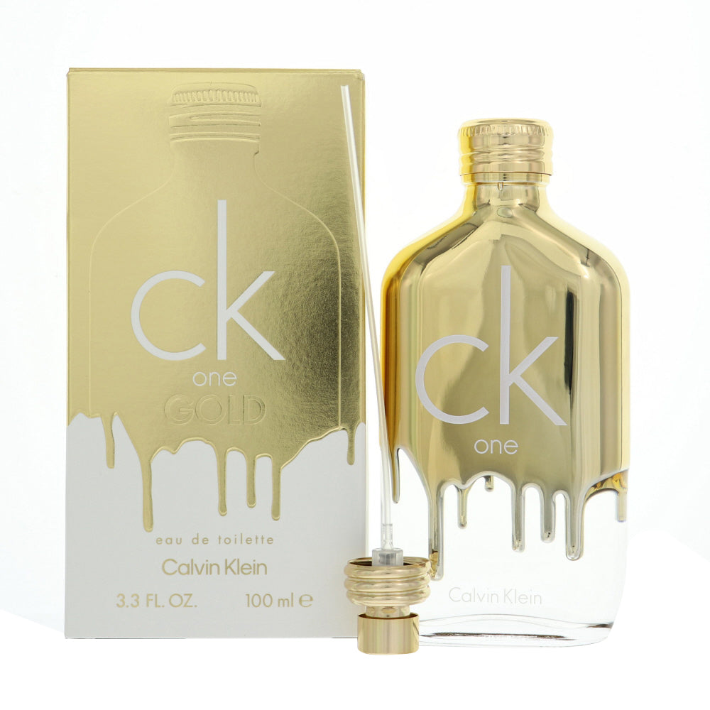 Ck One Gold by Calvin Klein for Unisex - 3.3 oz EDT Spray