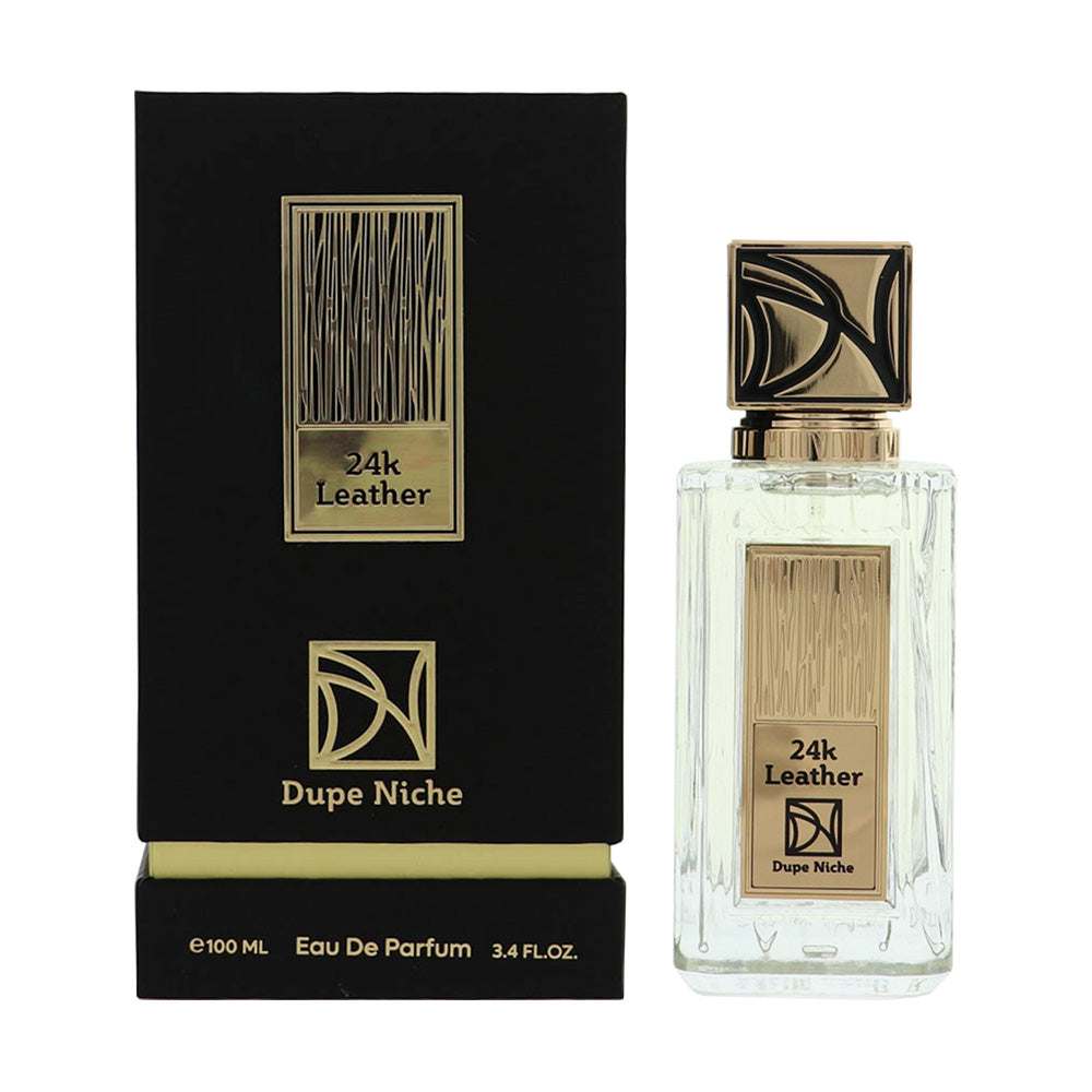 24k Leather by Dupe Niche for Unisex - 3.4 oz EDP Spray