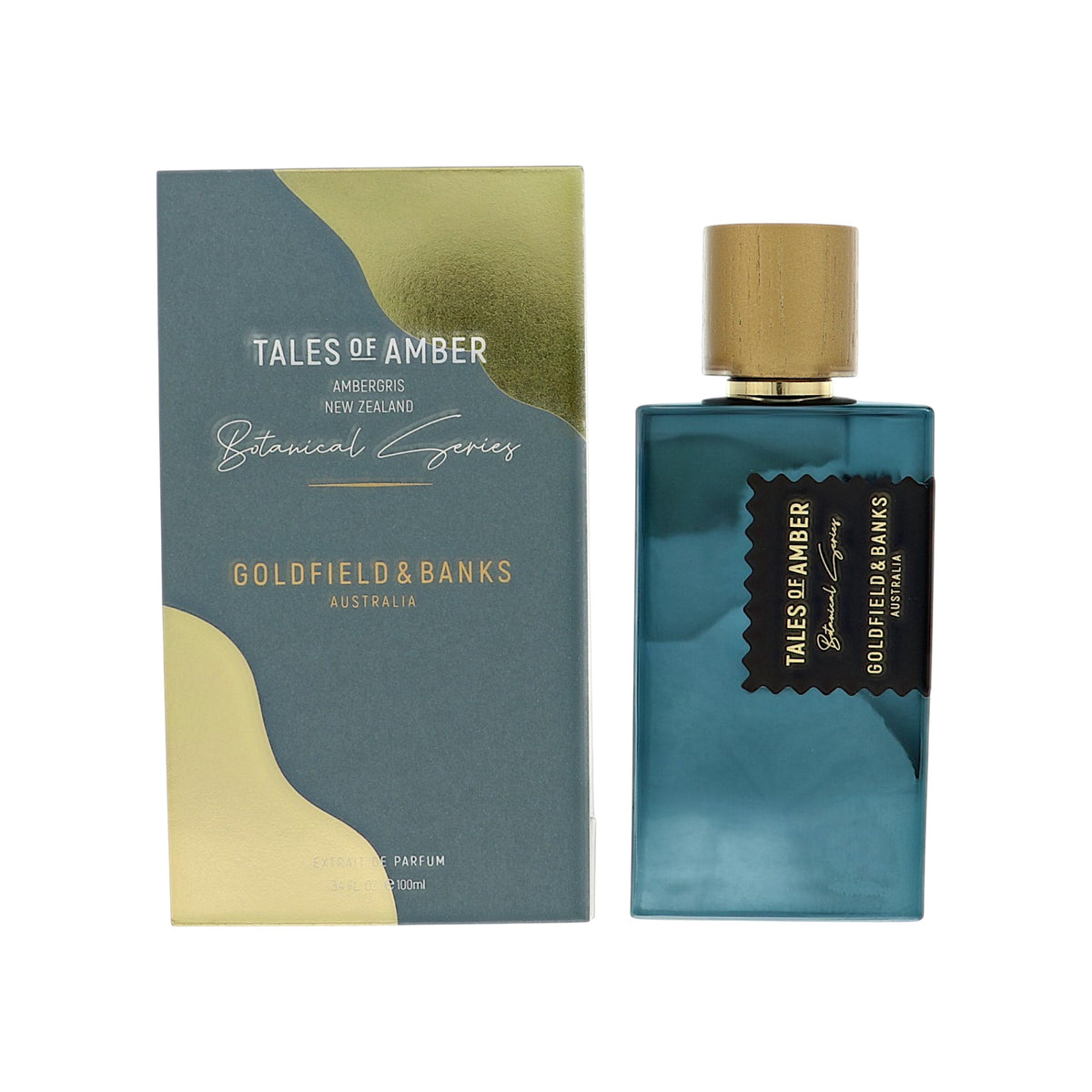 Tales Of Amber by Goldfield And Banks for Unisex - 3.4 oz Extrait De Parfum Spray