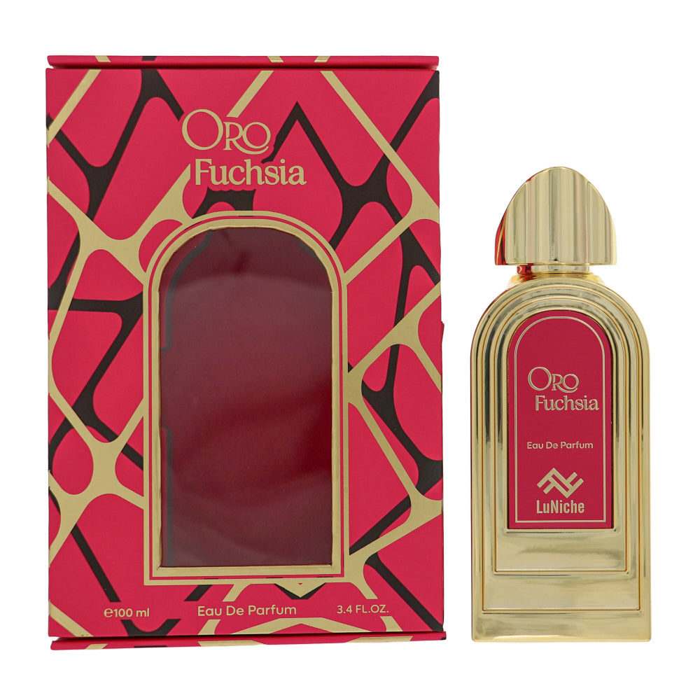 Oro Fuchsia by Luniche for Unisex - 3.4 oz EDP Spray