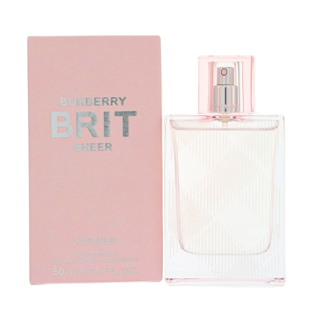 Burberry Brit Sheer by Burberry for Women - 1.6 oz EDT Spray