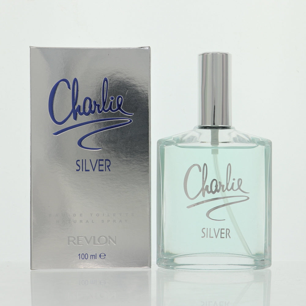 Charlie Silver by Revlon for Women - 3.4 oz EDT Spray
