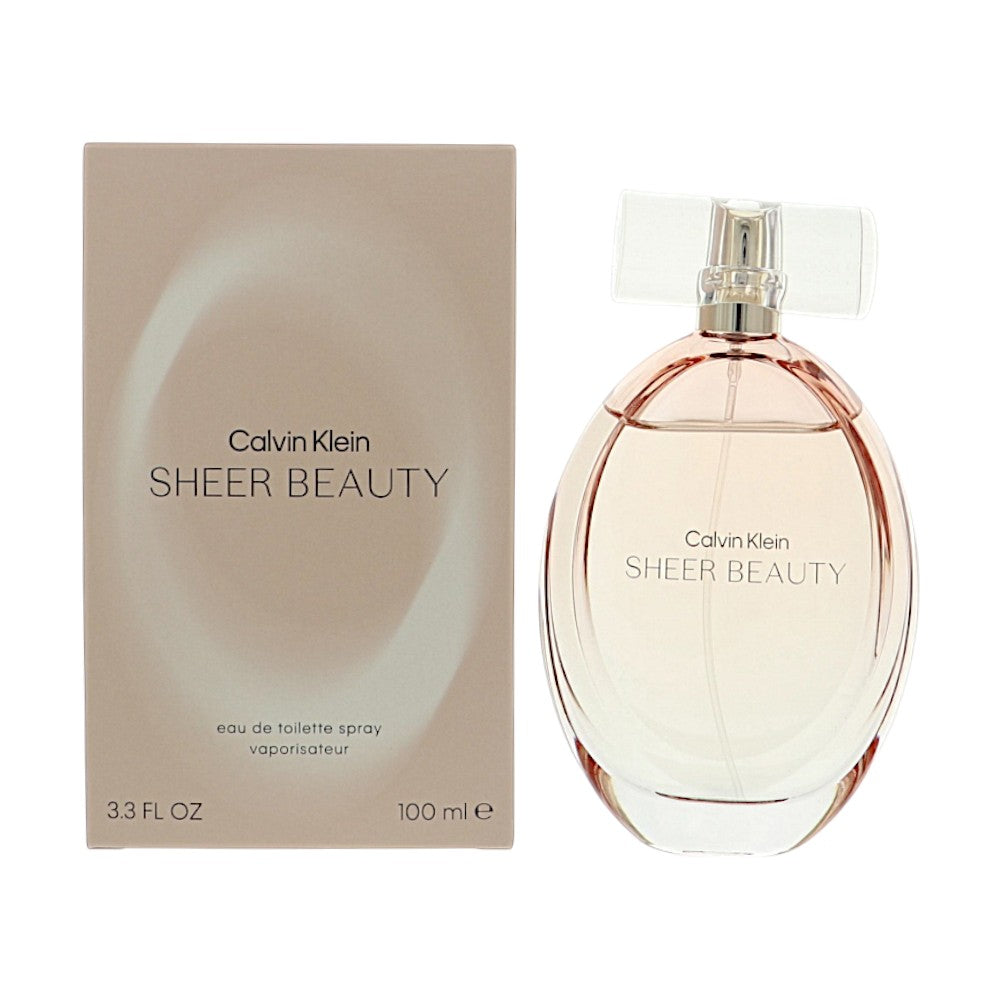 Sheer Beauty by Calvin Klein for Women - 3.3 oz EDT Spray