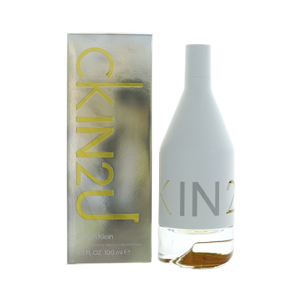 Ck In 2 U by Calvin Klein for Women - 3.3 oz EDT Spray