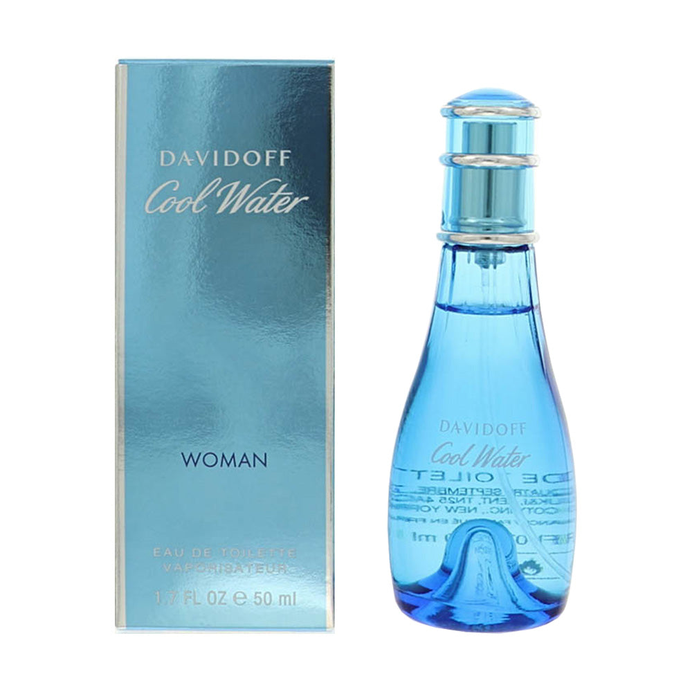 Cool Water by Davidoff for Women - 1.7 oz EDT Spray