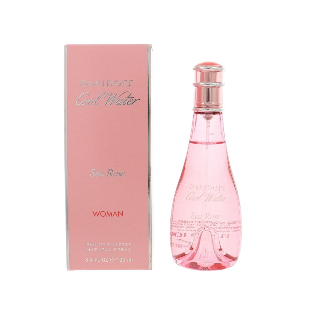Cool Water Sea Rose by Davidoff for Women - 3.4 oz EDT Spray