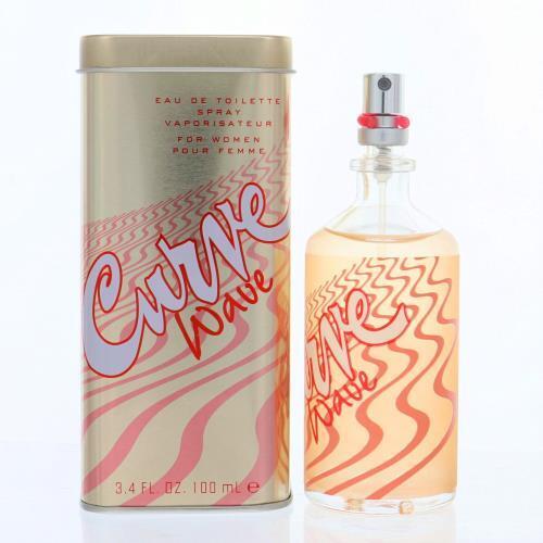 Curve Wave by Liz Claiborne for Women - 3.4 oz EDT Spray