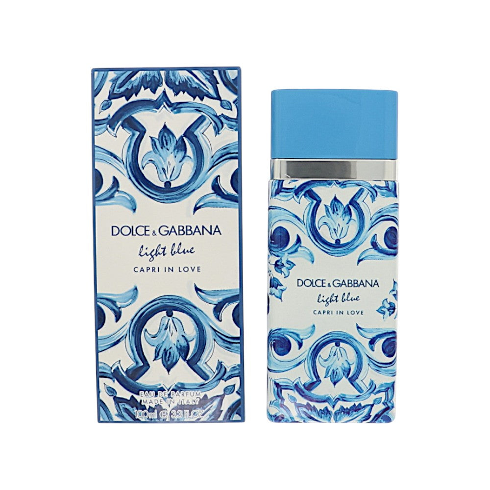 Dandg Light Blue Capri In Love by Dolce And Gabbana for Women - 3.3 oz EDP Spray