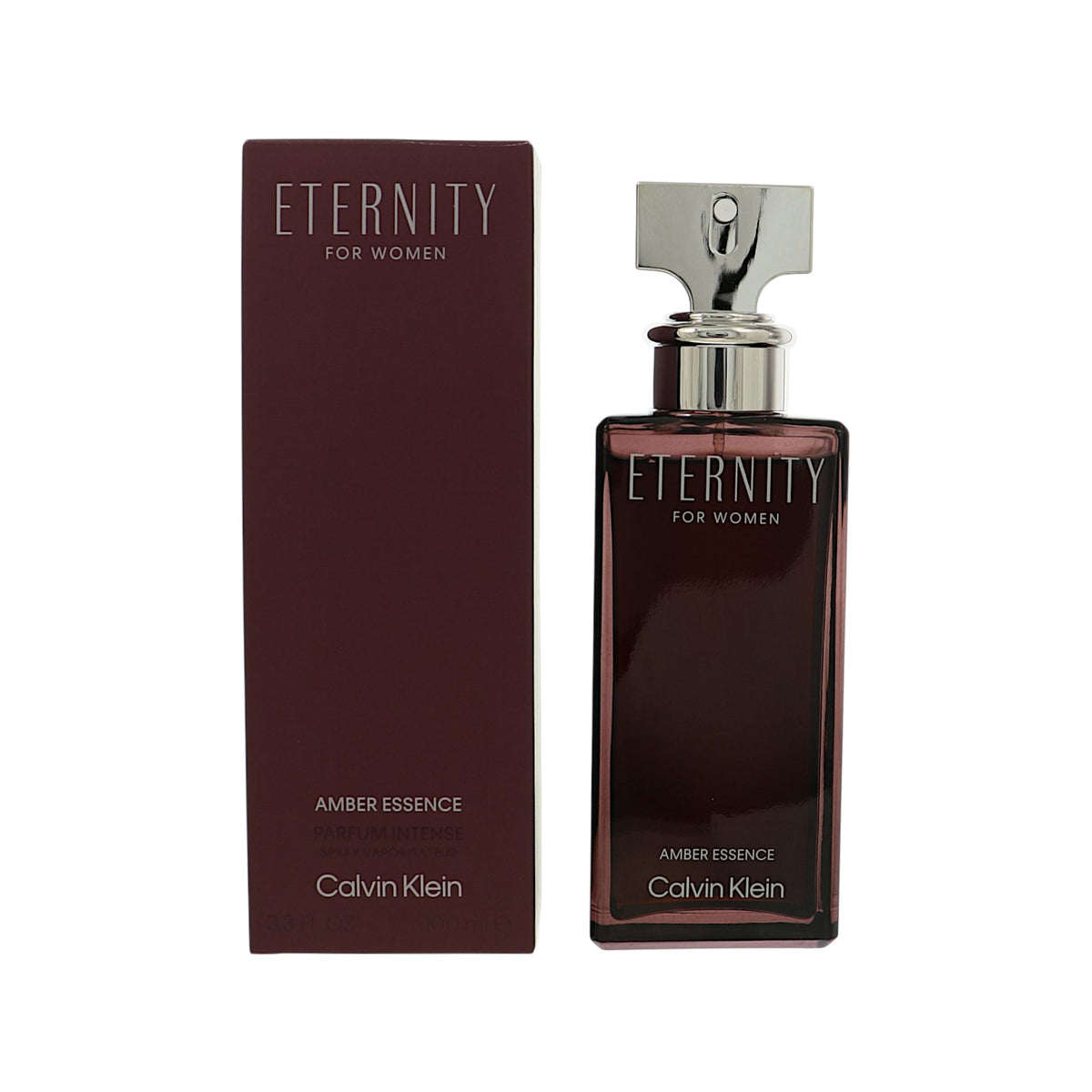 Eternity Amber Essence Intense by Calvin Klein for Women - 3.3 oz Parfum Spray