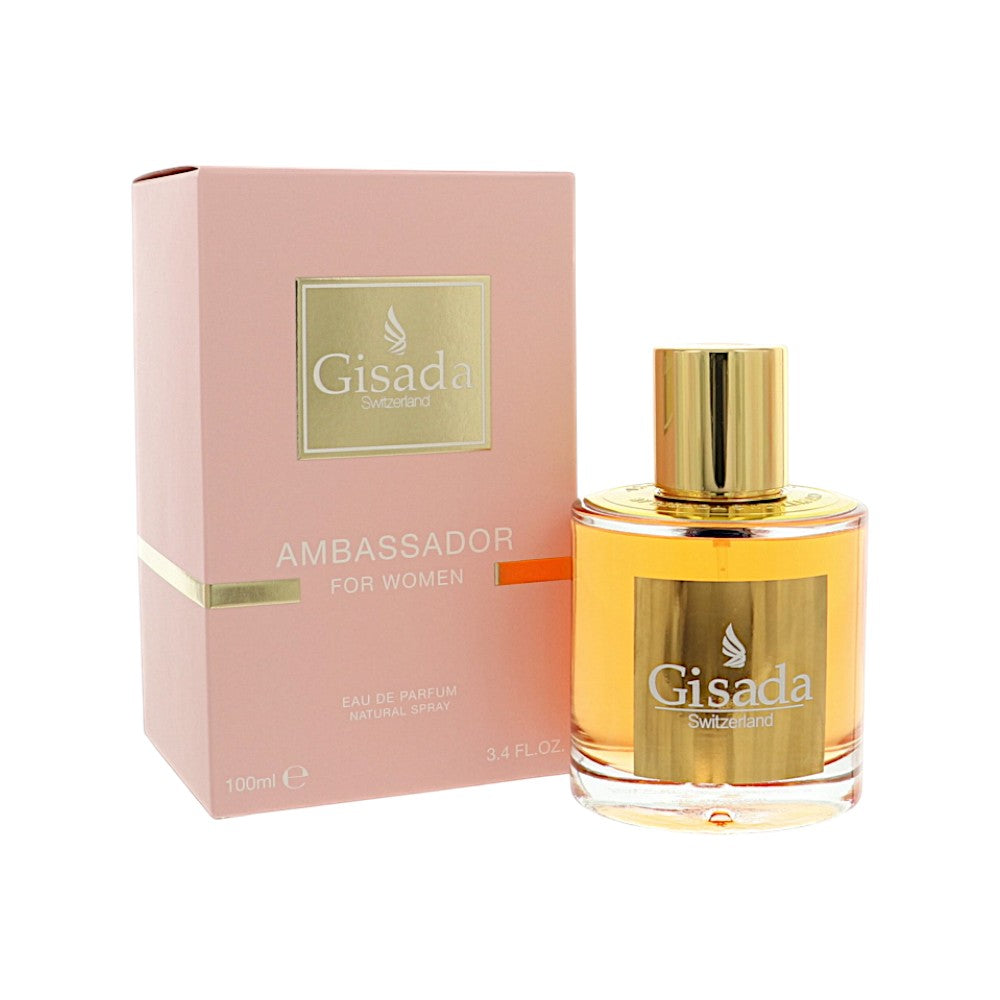 Ambassador Pink by Gisada for Women - 3.4 oz EDP Spray