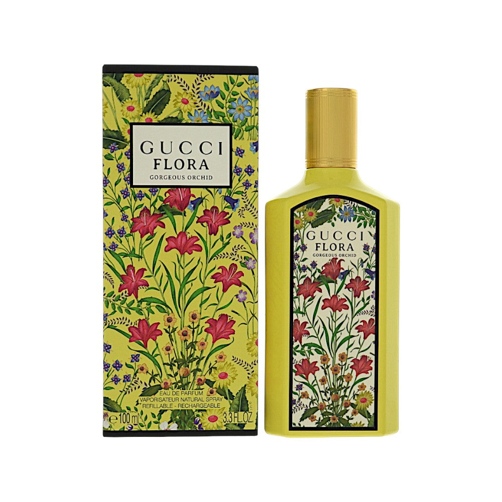 Flora Gorgeous Orchid by Gucci for Women - 3.3 oz EDP Spray