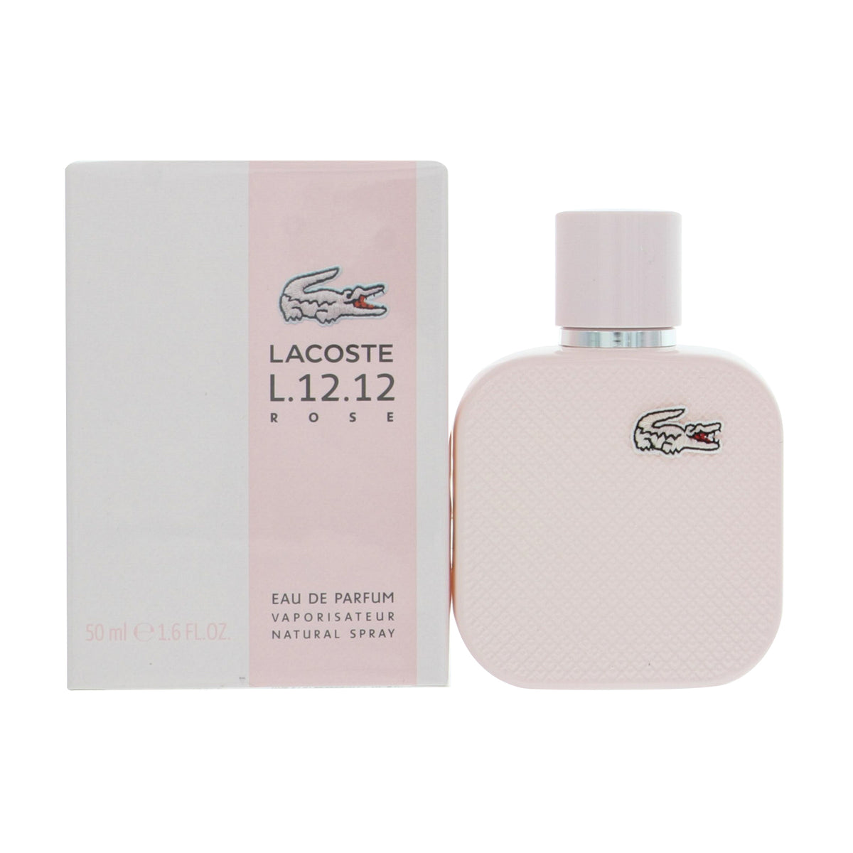 Lacoste L.12.12 Rose by Lacoste for Women - 1.6 oz EDP Spray