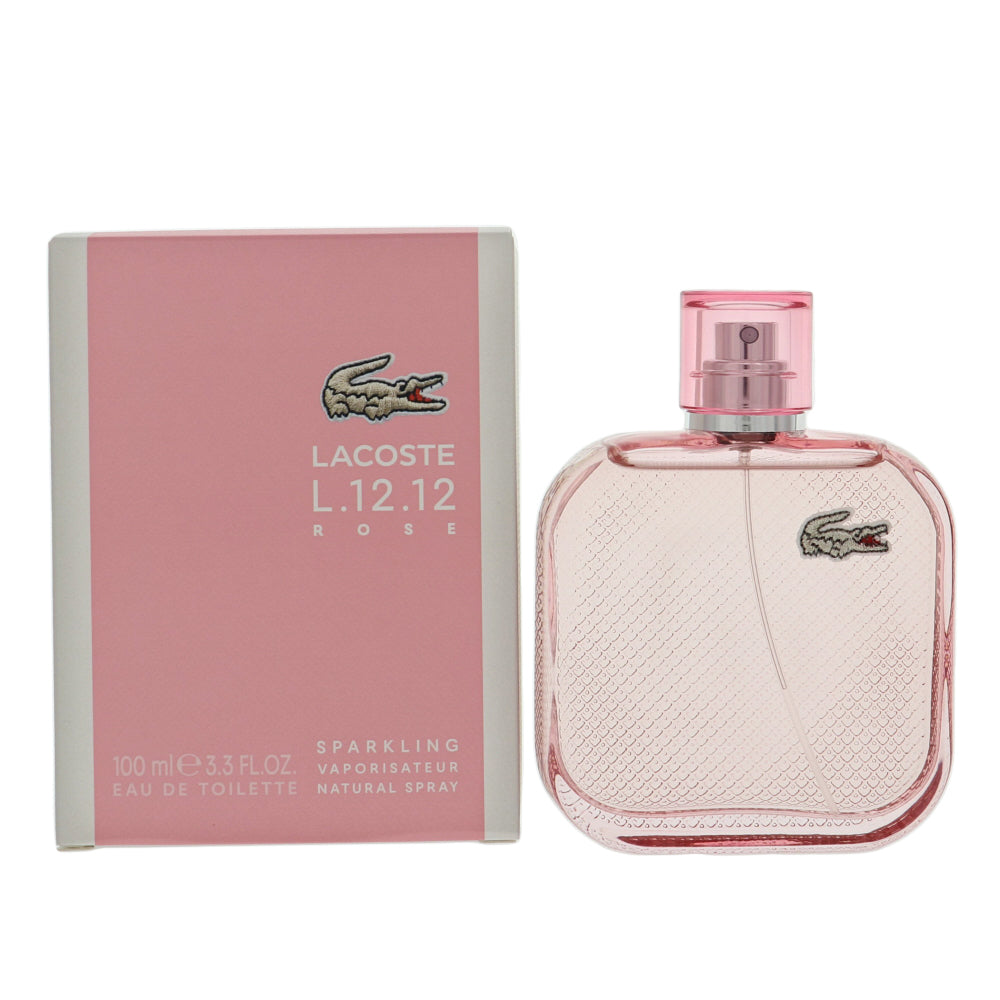 Lacoste L.12.12 Rose Sparkling by Lacoste for Women - 3.3 oz EDT Spray