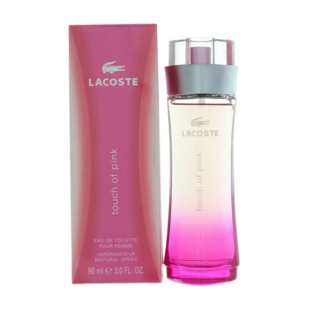 Lacoste Touch Of Pink by Lacoste for Women - 3.0 oz EDT Spray