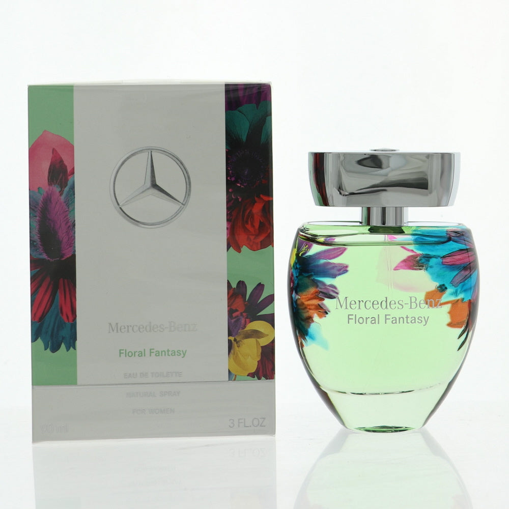Mercedes Benz Floral Fantasy by Mercedes Benz for Women - 3.0 oz EDT Spray