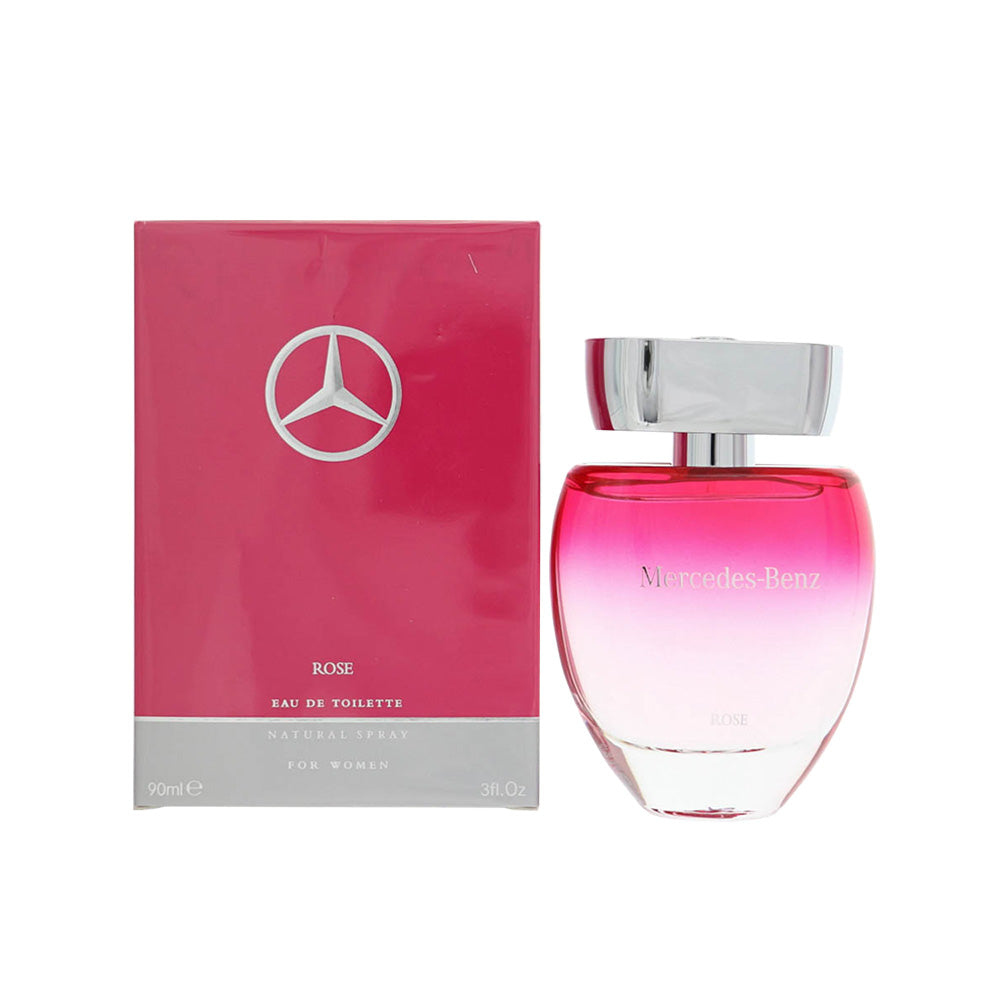 Mercedes Benz Rose by Mercedes Benz for Women - 3 oz EDT Spray