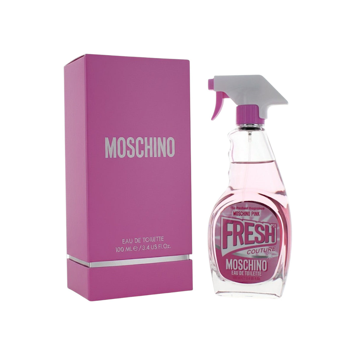 Pink Fresh Couture by Moschino for Women - 3.4 oz EDT Spray