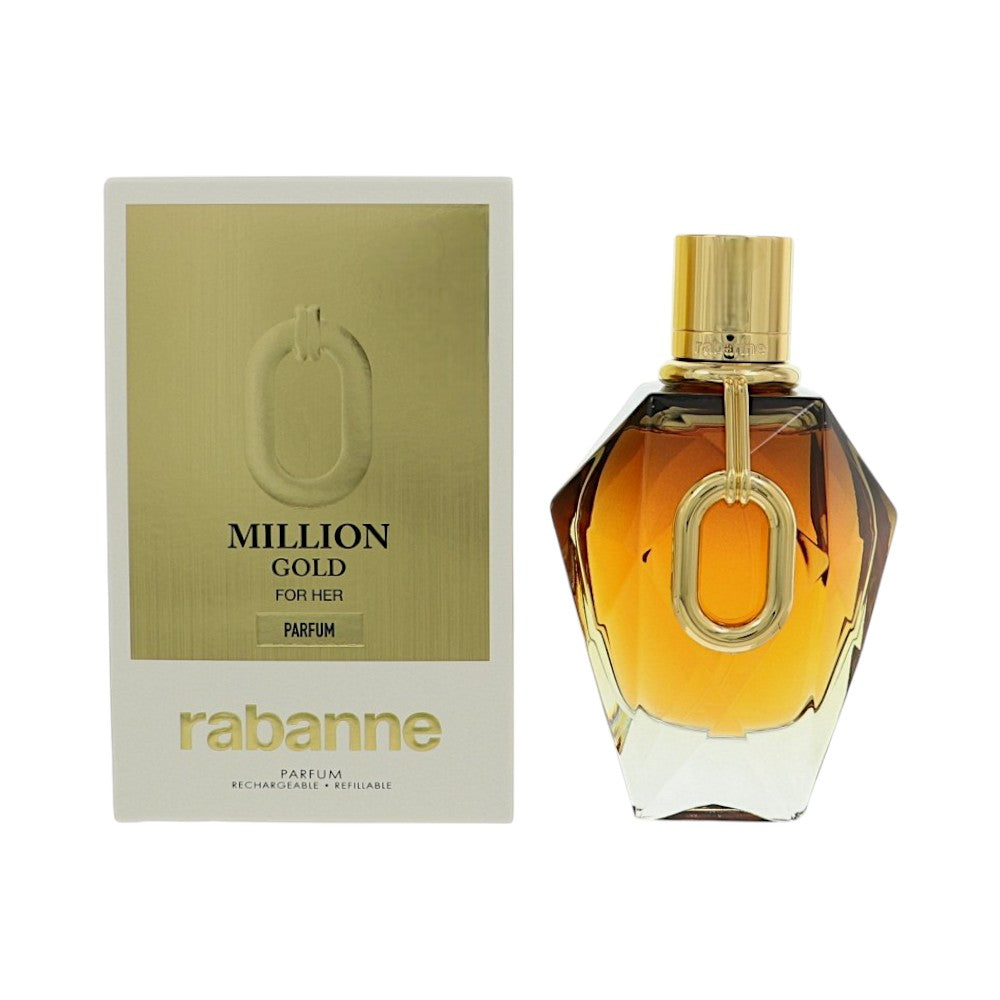 Million Gold For Her by Paco Rabanne for Women - 3 oz Parfum Spray