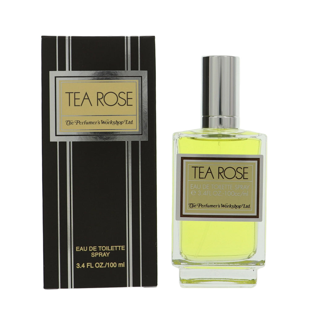 Tea Rose by Perfumers Workshop for Women - 3.4 oz EDT Spray