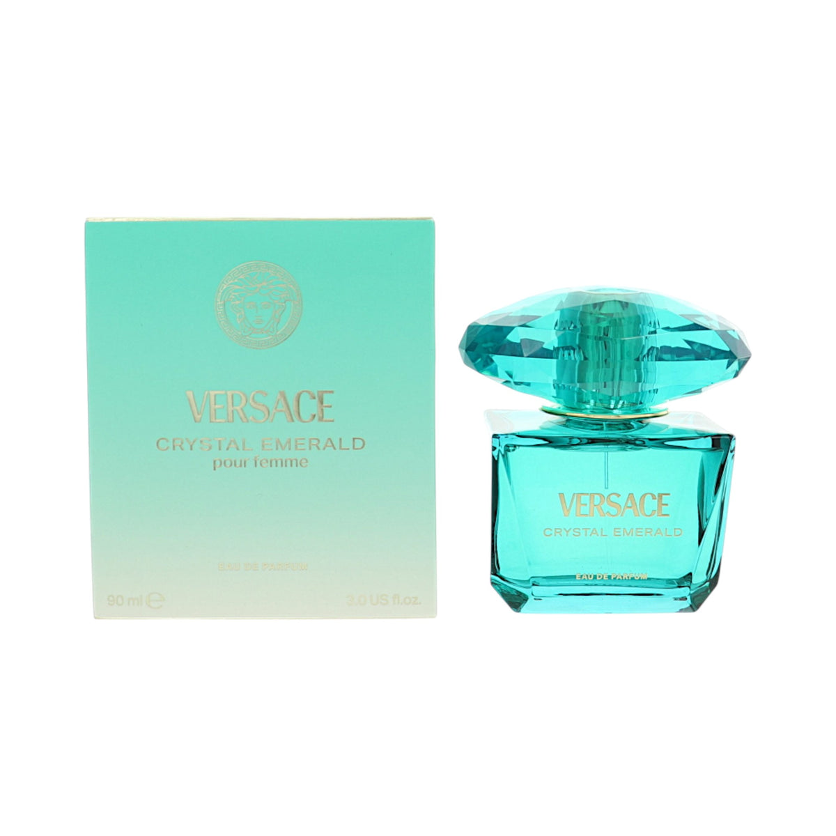 Crystal Emerald by Versace for Women - 3 oz EDP Spray