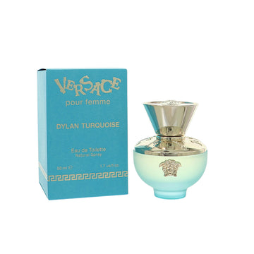 Dylan Turquoise by Versace for Women - 1.7 oz EDT Spray