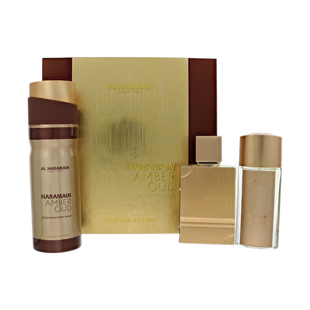 Amber Oud Gold by Al Haramain for Men - 2.53 oz EDP Spray