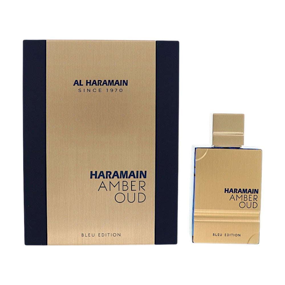 Amber Oud Bleu Edition by Al Haramain for Men - 2 oz EDP Spray