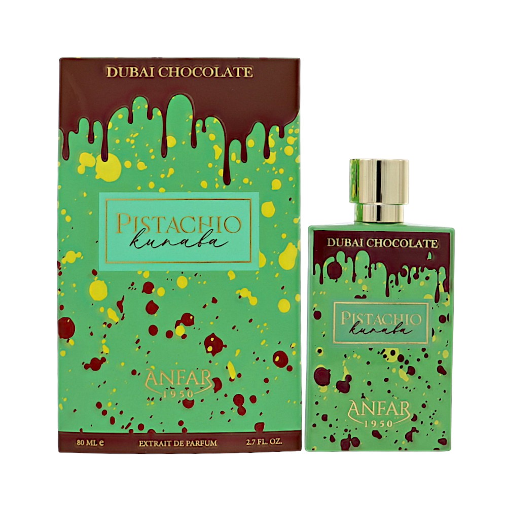 Anfar Pistachio Kunafa by Anfar for Men - 2.7 oz Extrait De Parfum Spray