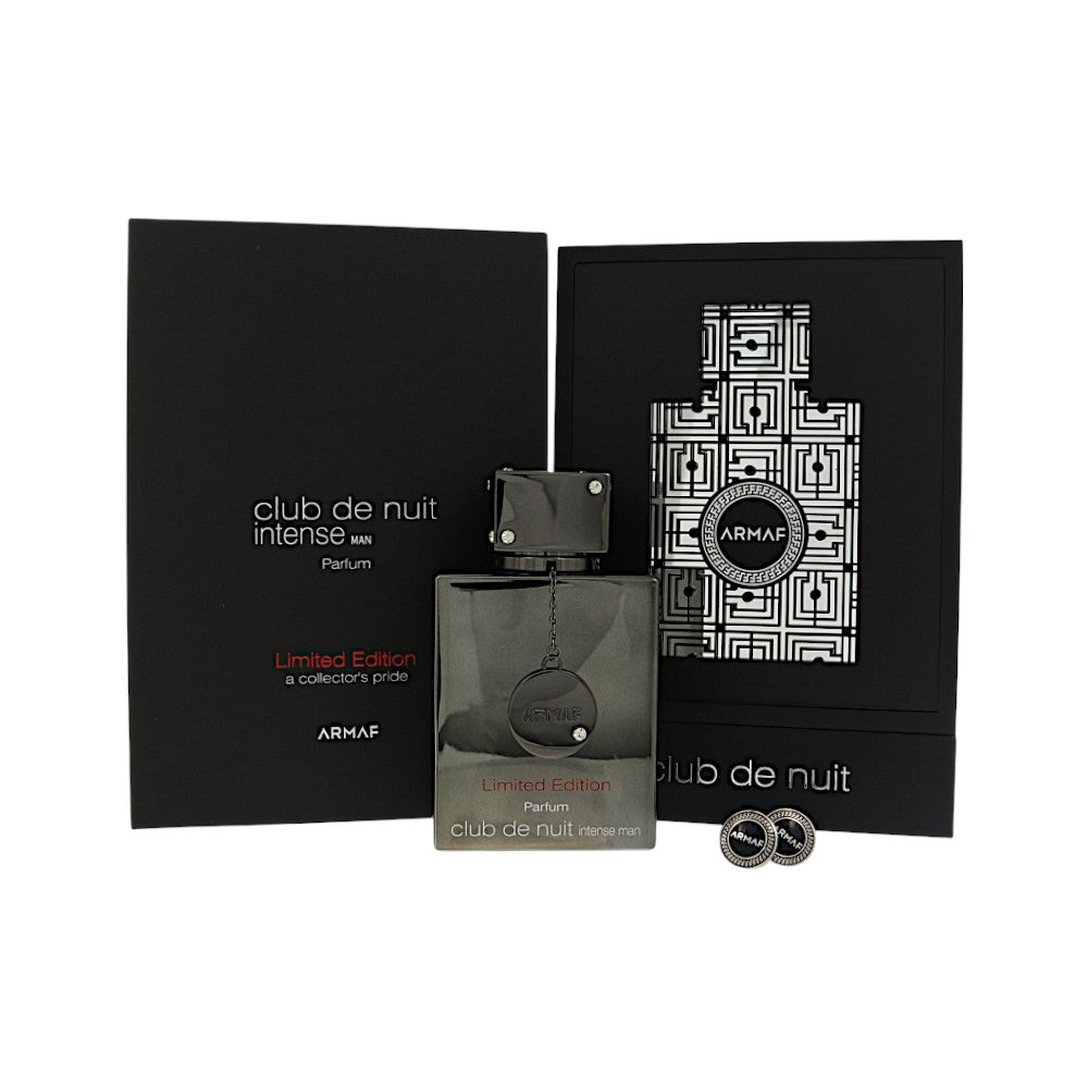 Club De Nuit Intense Limited Edition With Cufflinks by Armaf for Men - 3.6 oz Parfum Spray