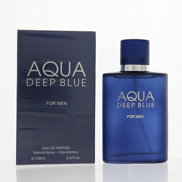 Aqua Deep Blue by Fragrance Couture for Men - 3.4 oz EDT Spray