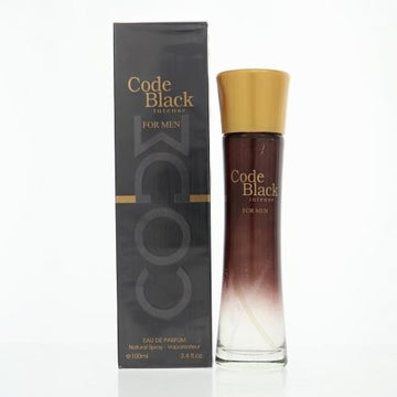 Code Black Intense by Fragrance Couture for Men - 3.4 oz EDP Spray