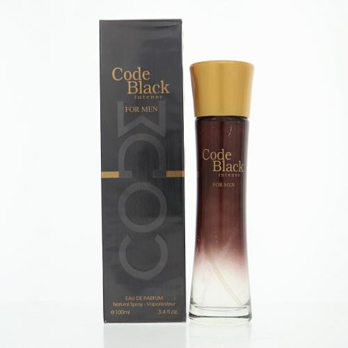 Code Black Intense by Fragrance Couture for Men - 3.4 oz EDP Spray