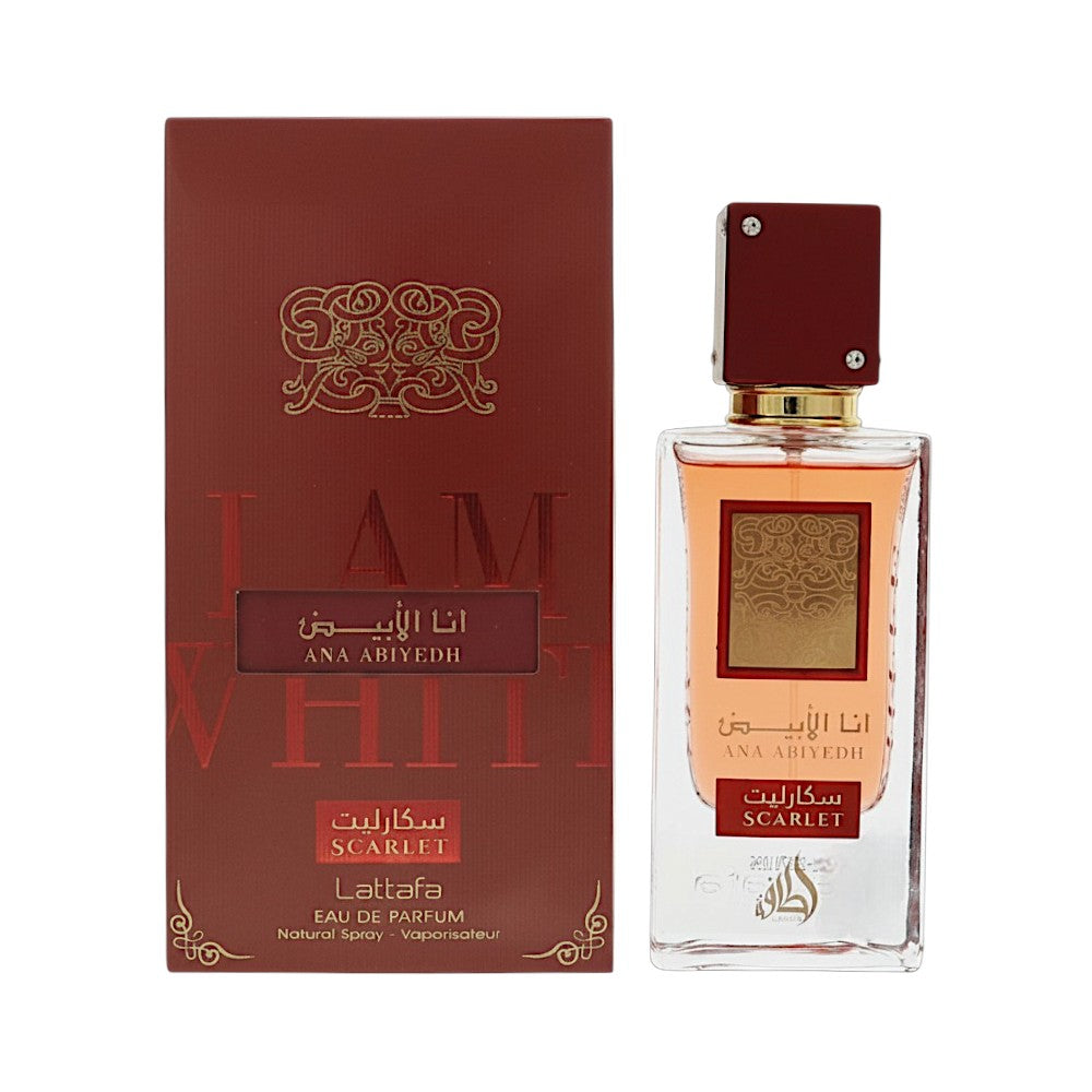 Ana Abiyedh Scarlet by Lattafa for Men - 2.04 oz EDP Spray