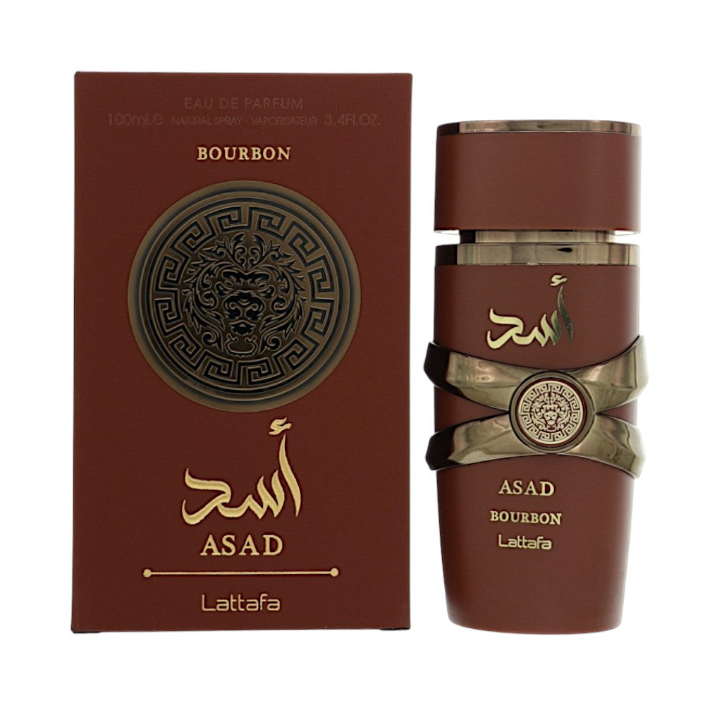 Asad Bourbon by Lattafa for Men - 3.4 oz EDP Spray