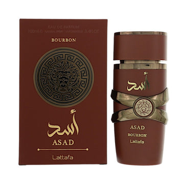 Asad Bourbon by Lattafa for Men - 3.4 oz EDP Spray