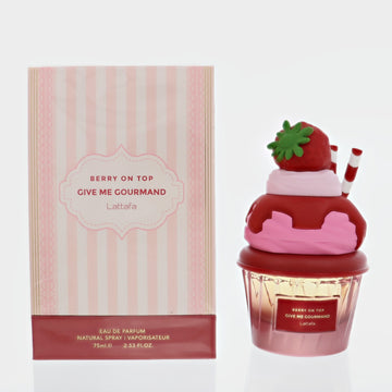 Give Me Gourmand Berry On Top by Lattafa for Men - 2.53 oz EDP Spray