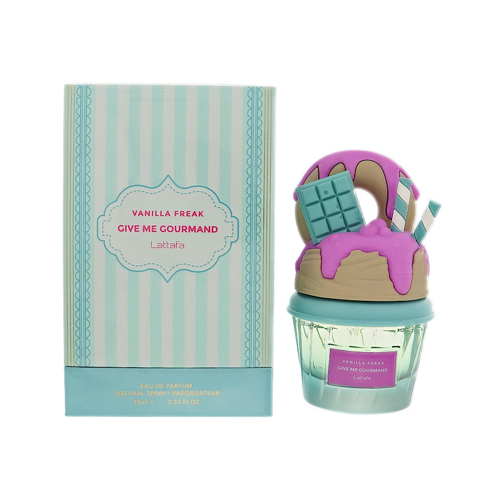 Give Me Gourmand Vanilla Freak by Lattafa for Men - 2.53 oz EDP Spray