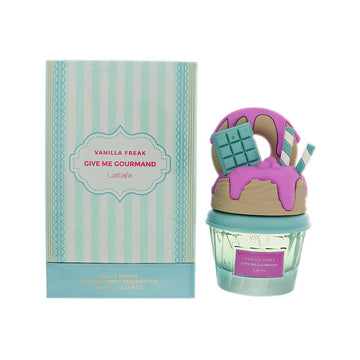 Give Me Gourmand Vanilla Freak by Lattafa for Men - 2.53 oz EDP Spray