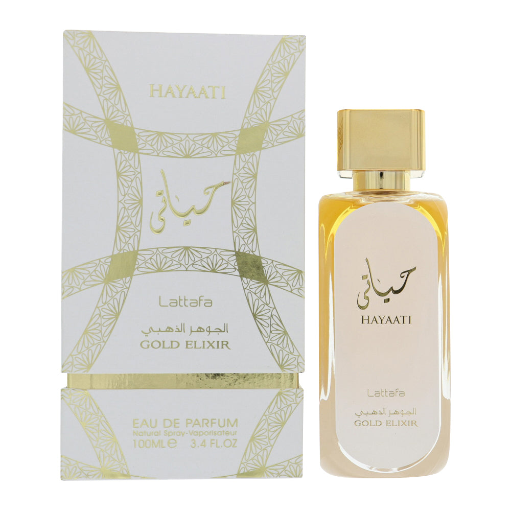 Hayaati Gold Elixir by Lattafa for Men - 3.4 oz EDP Spray