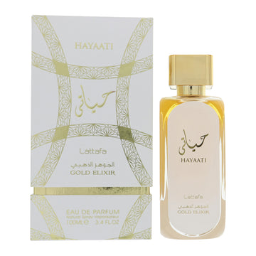 Hayaati Gold Elixir by Lattafa for Men - 3.4 oz EDP Spray