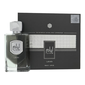 Liam Grey by Lattafa for Men - 3.4 oz EDP Spray