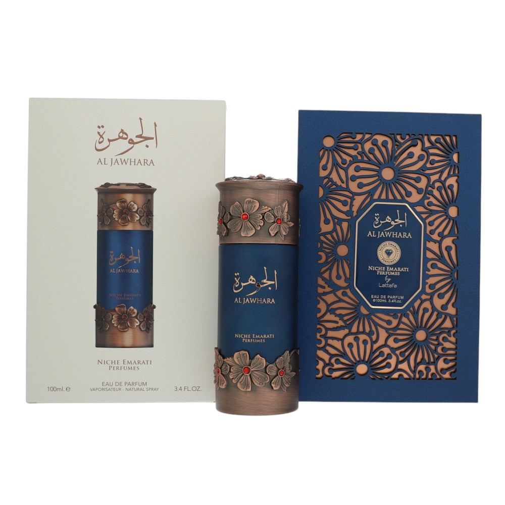 Niche Emarati Al Jawhara by Lattafa for Men - 3.4 oz EDP Spray