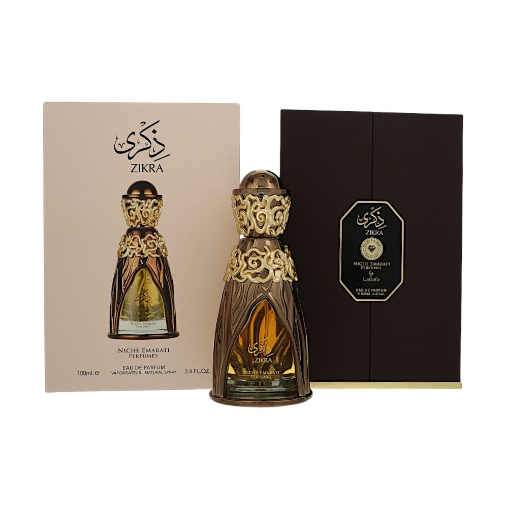 Niche Emarati Zikra by Lattafa for Men - 3.4 oz EDP Spray